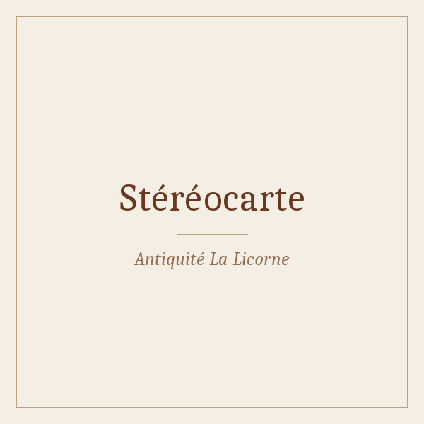 Stéréocarte Stéréocarte